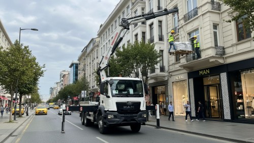Bağdat Caddesi Vinç Kiralama