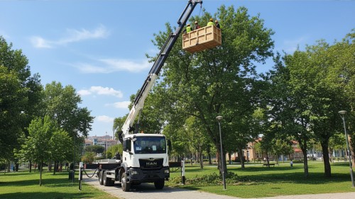 Göztepe Parkı Vinç Kiralama